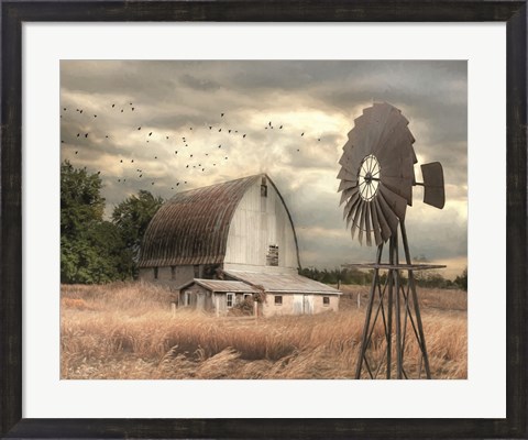 Framed Henderson Bay Farm Print