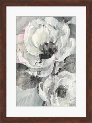 Framed White Delight II Print
