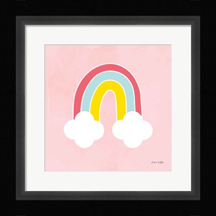 Framed His Rainbow Print