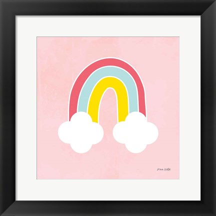 Framed His Rainbow Print