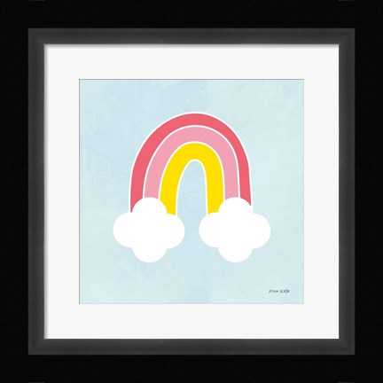 Framed Her Rainbow Print