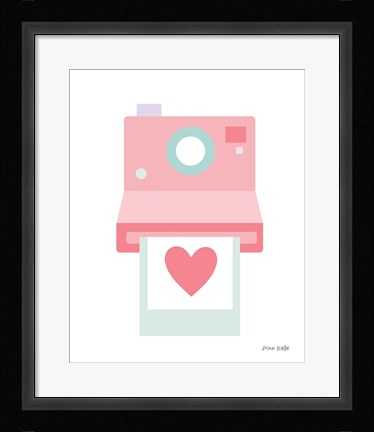 Framed Polaroid Camera Print