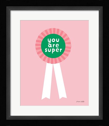Framed Super Award Print