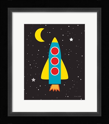 Framed Blast Off Print