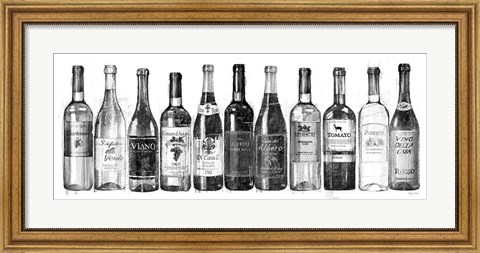 Framed Wine Cellar Print