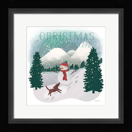 Framed Winter Wonderland IV Print