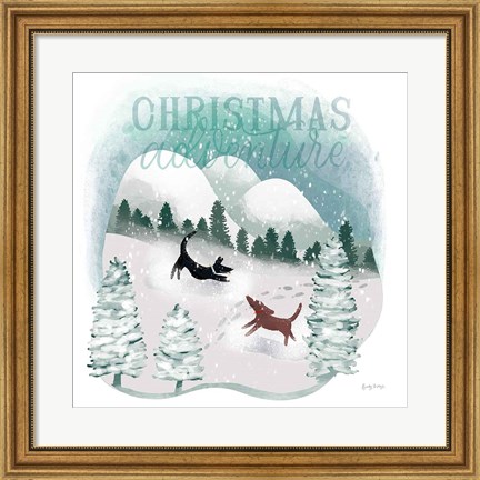 Framed Winter Wonderland II Print