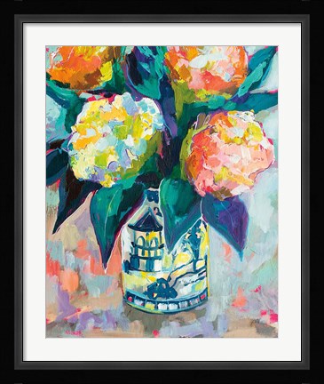 Framed Sunset Bouquet Print