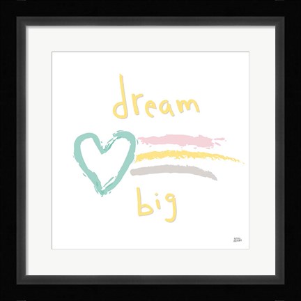 Framed Rainbow Dream III Print