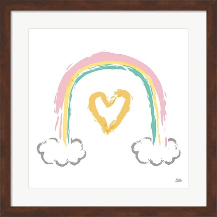 Framed Rainbow Dream II Print