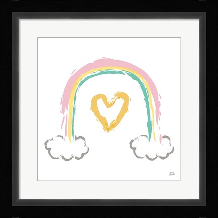 Framed Rainbow Dream II Print