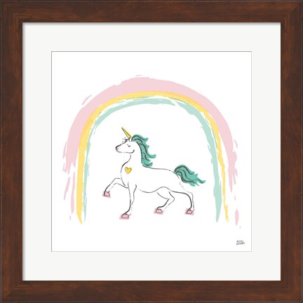 Framed Rainbow Dream I Print