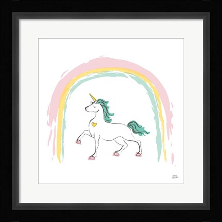 Framed Rainbow Dream I Print