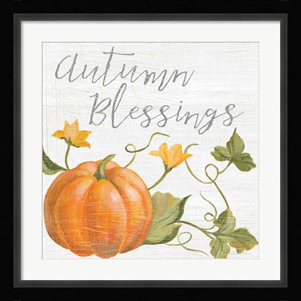 Framed Fall Splendor II Print