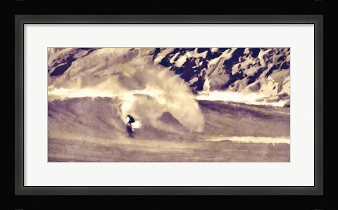 Framed Carving Print