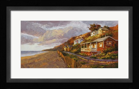 Framed Beach Buddies Print