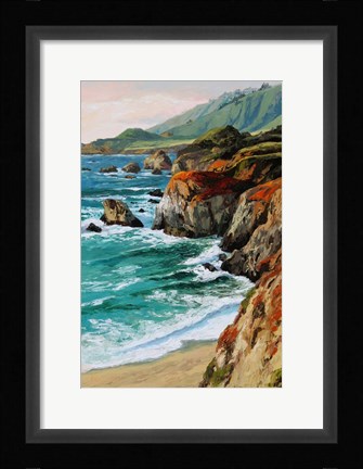 Framed Coastal Grandeur Print
