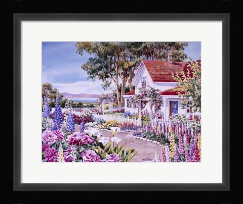 Framed Summer in the Country Print