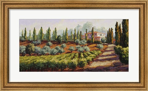 Framed Italian Farmhouse Print