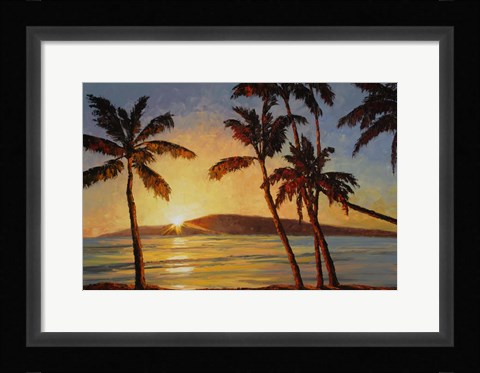 Framed Laniopoko To Lanai Print