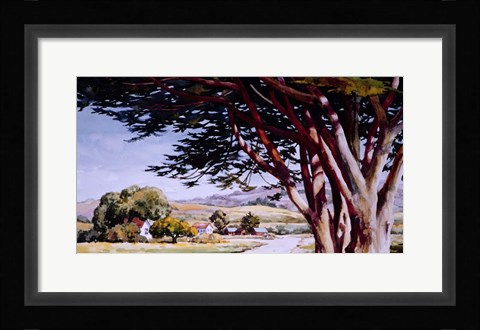 Framed Country Road Print