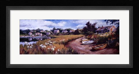 Framed On Pleasant Pond Print