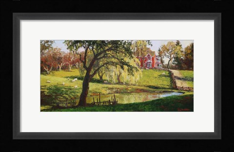 Framed Reilly Heights Print