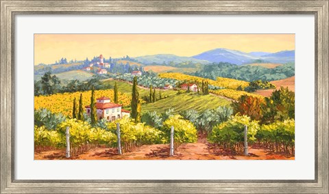 Framed Tuscan Gold Print