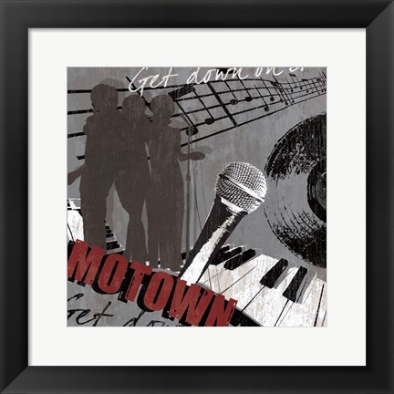 Framed Motown Print