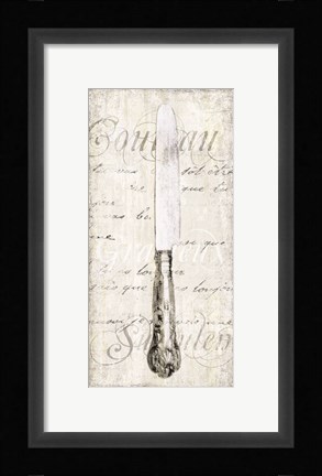 Framed Knife Print