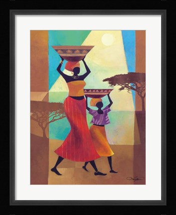 Framed Mother's Helper Print
