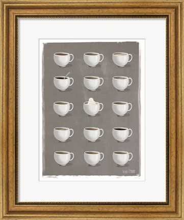 Framed Give Me All the Coffee Print