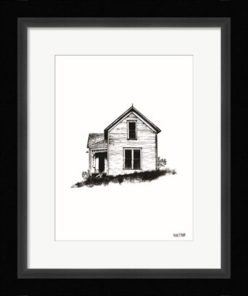 Framed Farmhouse II Print