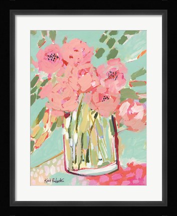 Framed Hot Pink Summer Print