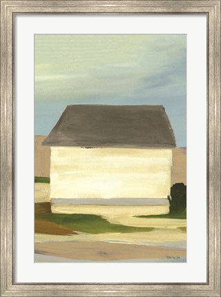 Framed Seaside Cottage 2 Print