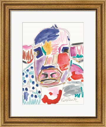 Framed Williamina is Friendly Print