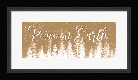 Framed Peace on Earth Print
