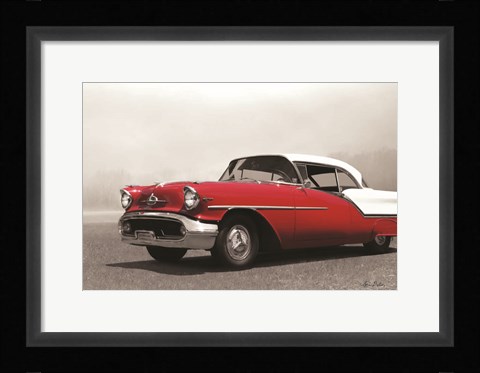 Framed Olds Super 88 Print