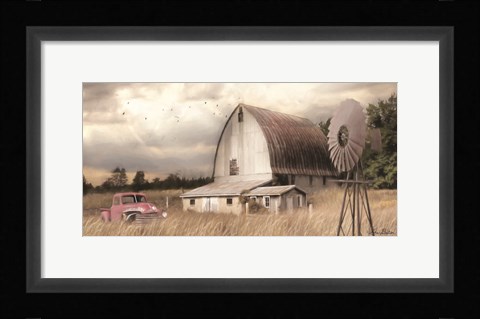 Framed Henderson Bay Farm Print