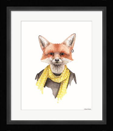 Framed Foxxy Fox Print