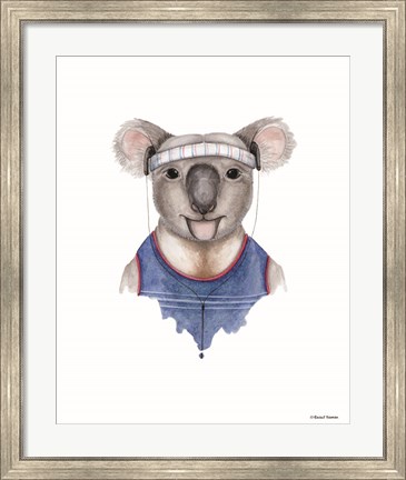 Framed Kewl Koala Print