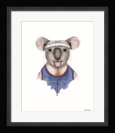 Framed Kewl Koala Print