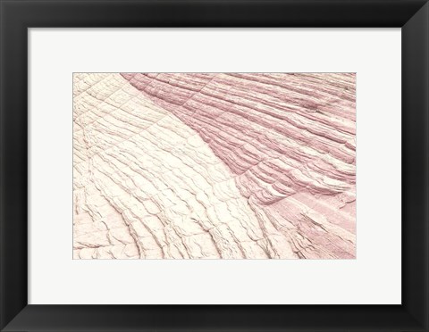 Framed Coyote Buttes VI Blush Print