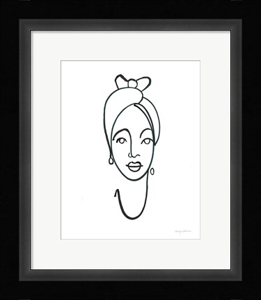 Framed Beauty I Print