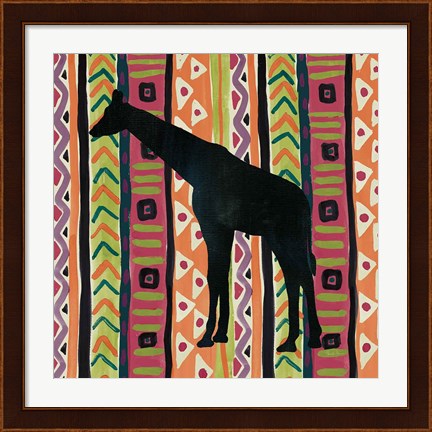 Framed African Animal III Jewel Print