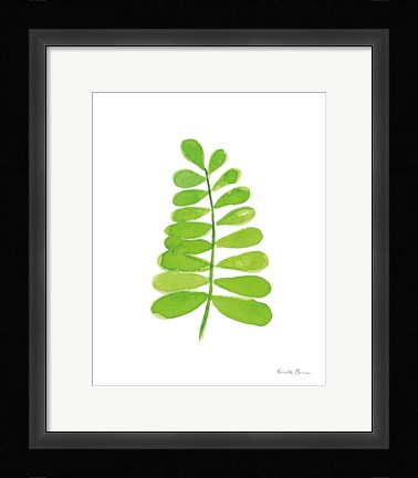 Framed Fresh and Green II Print