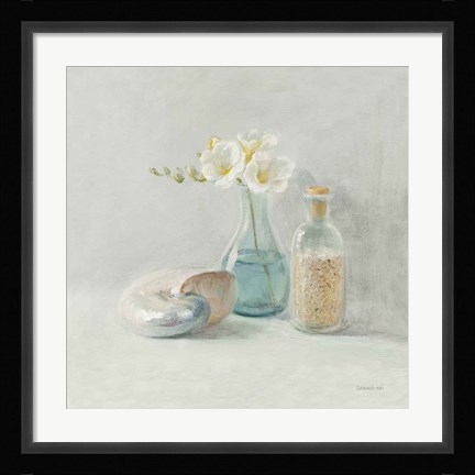 Framed Light Freesia Spa Print