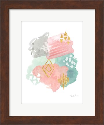 Framed Faridas Abstract II v2 Print