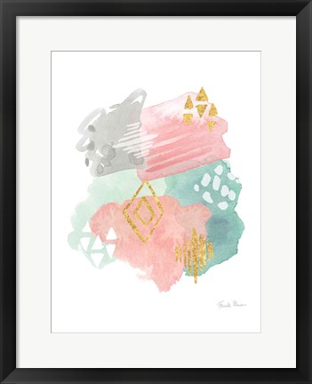 Framed Faridas Abstract II v2 Print