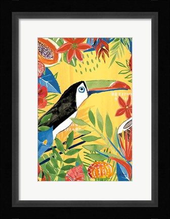 Framed Tutti Frutti VI v2 Print